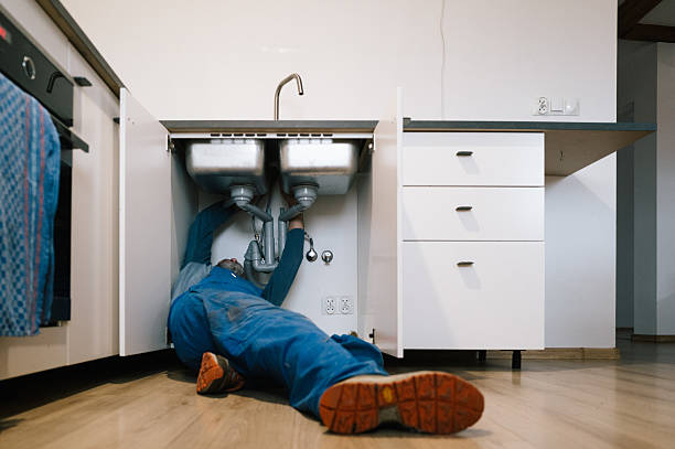 Professional Leak Detection technician working in Poteau, OK